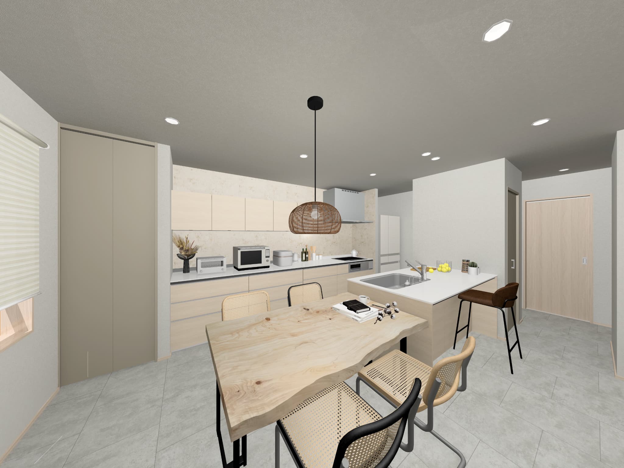 武雄市新築建売住宅「OURS中野Ⅲ1号地」LDK