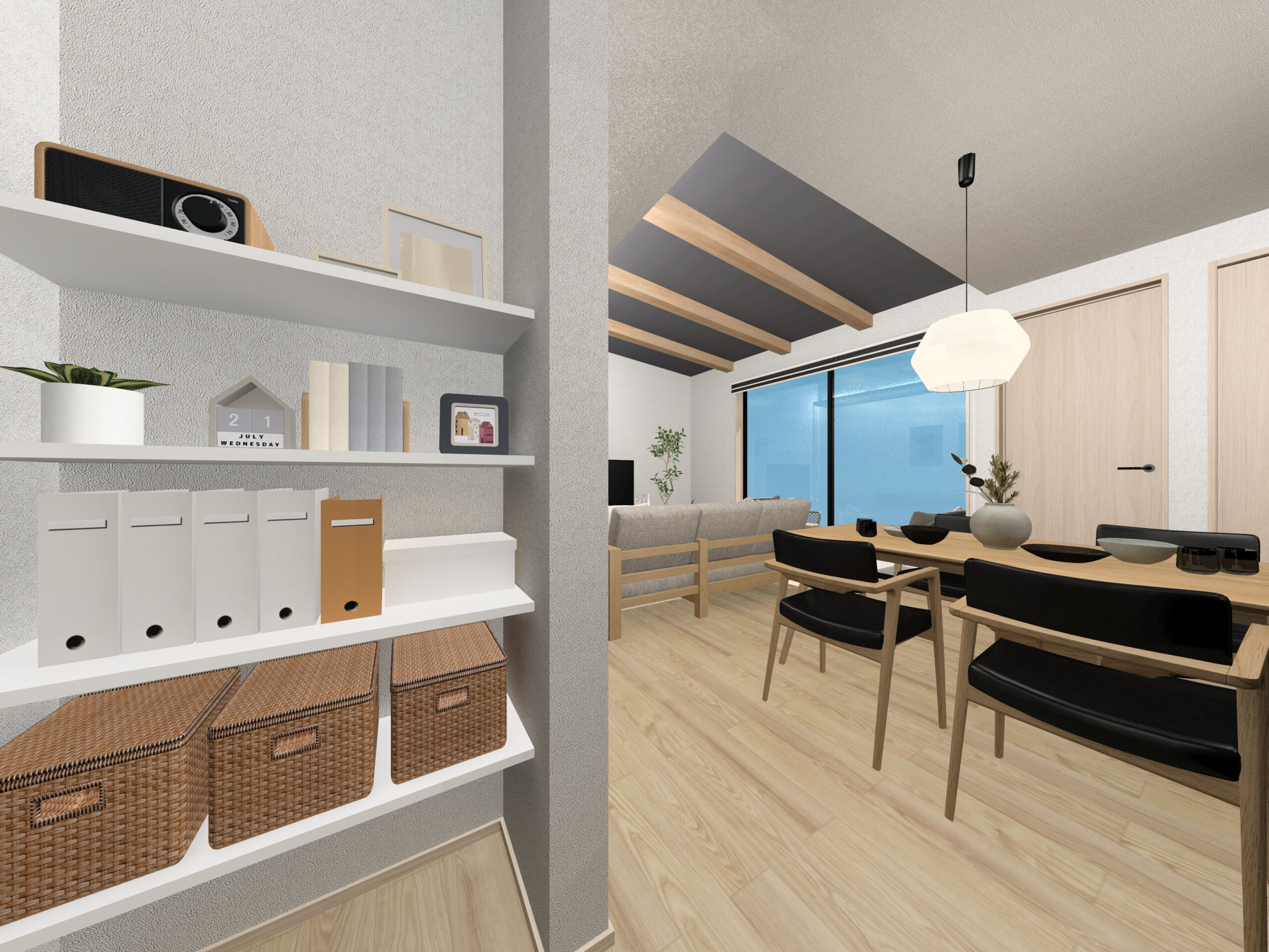 小城市新築建売住宅「OURS桜岡Ⅲ4号地」LDK