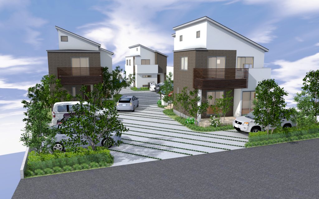 OURS GARDEN 中牟田 全体イメージパース