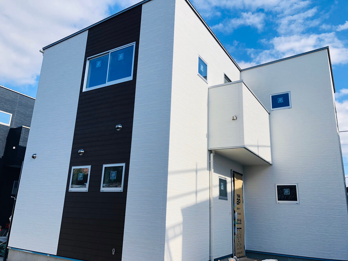 大村市新築建売住宅「OURS大川田2号地」外観