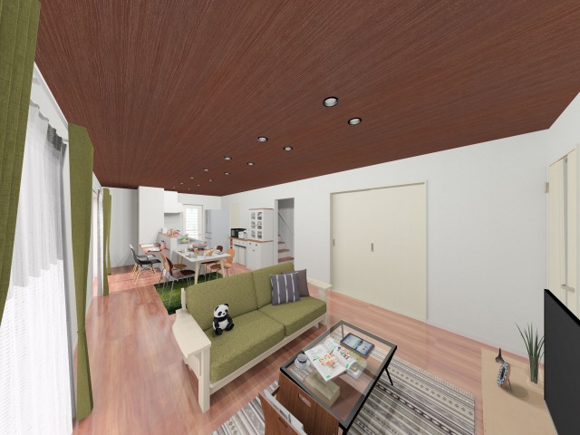 伊万里市 新築戸建建売住宅「OURS脇田」LDKパース 伊万里市 新築戸建建売住宅「OURS脇田」LDKパース