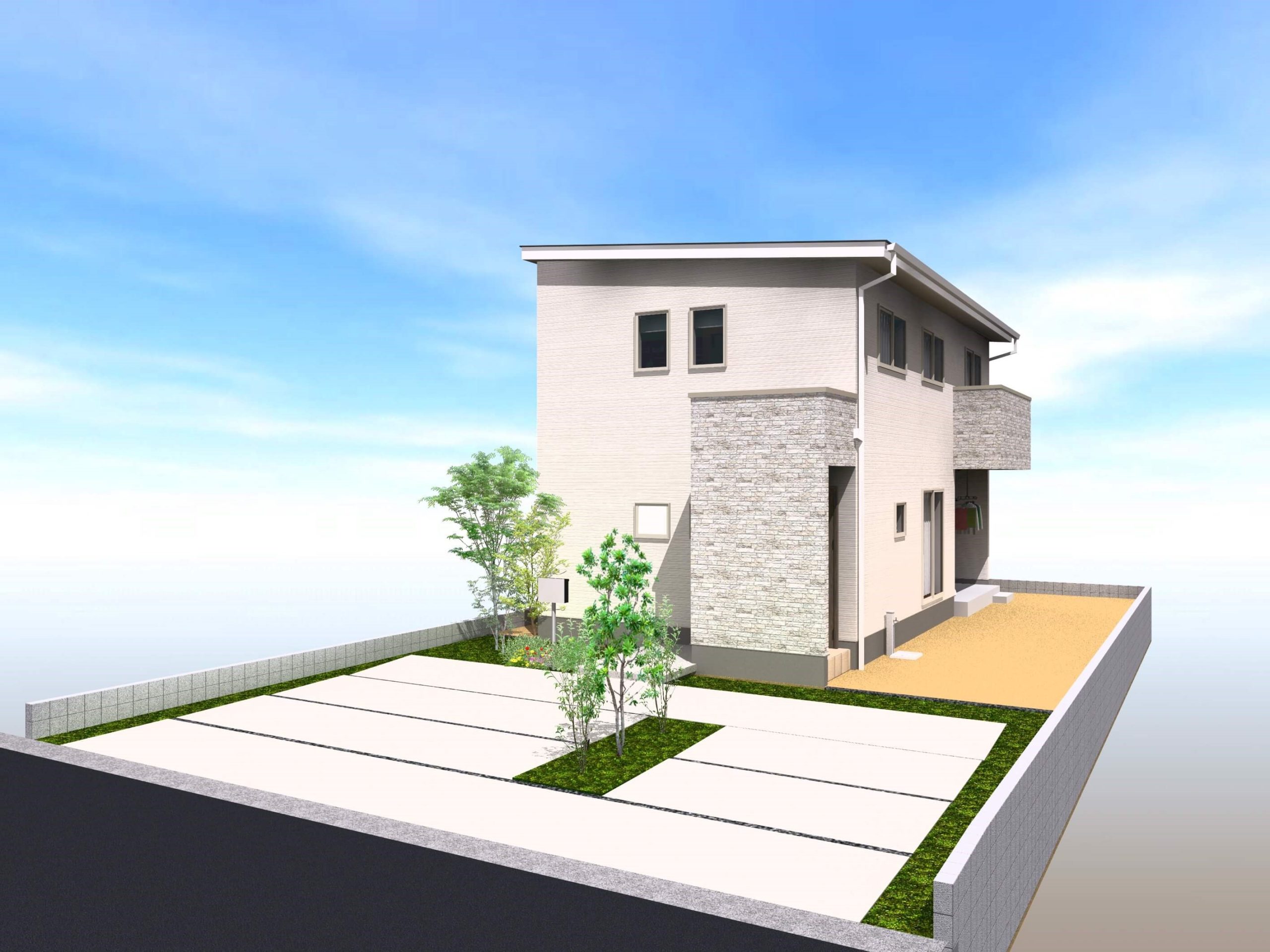 大村市新築建売住宅「OURS古賀島2号地」“家族を感じる家”
