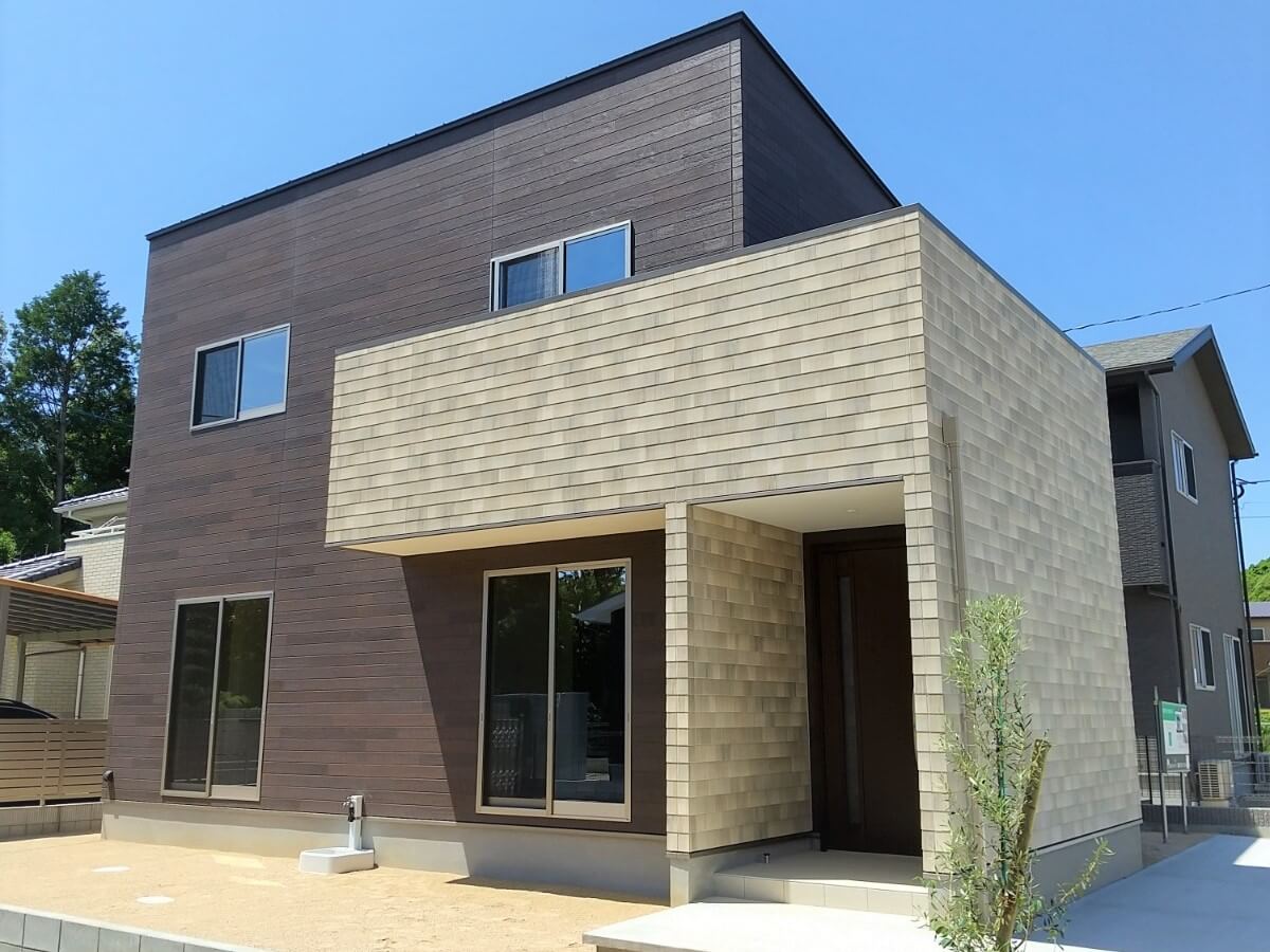 伊万里市脇田町 新築住宅「OURS 伊万里脇田」外構現況