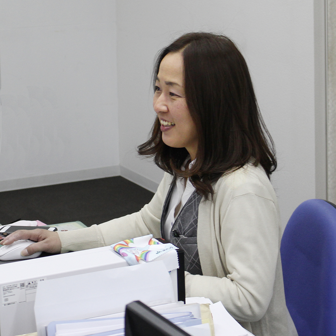 朝日I&Rリアルティ筑紫野支店 営業アシスタント 森重由美子 朝日I&Rリアルティ筑紫野支店 営業アシスタント 森重由美子