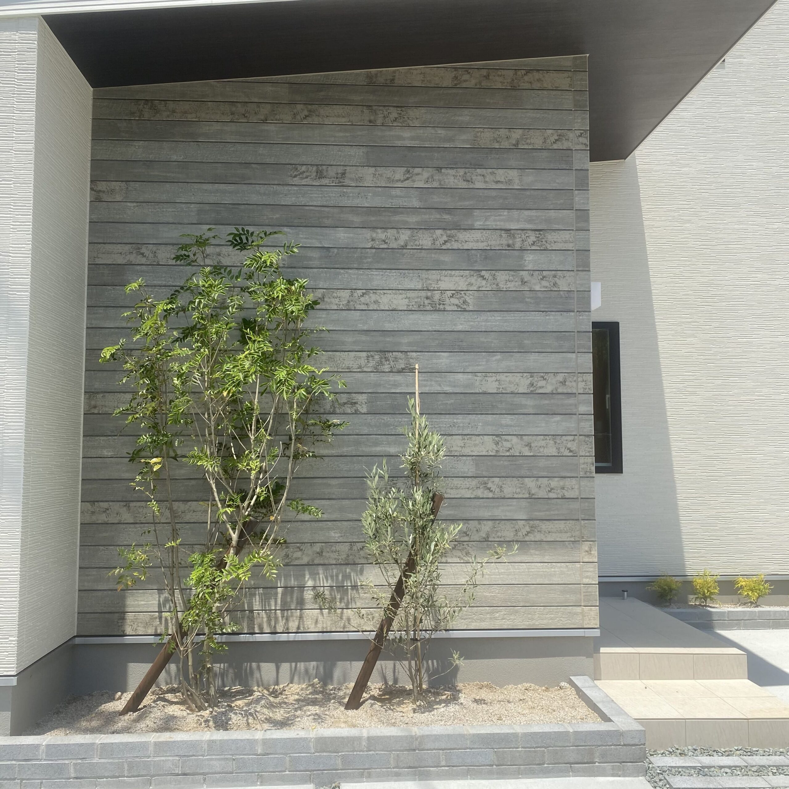 久留米市 新築建売住宅「OURS久留米国分」外観植栽 久留米市 新築建売住宅「OURS久留米国分」外観植栽