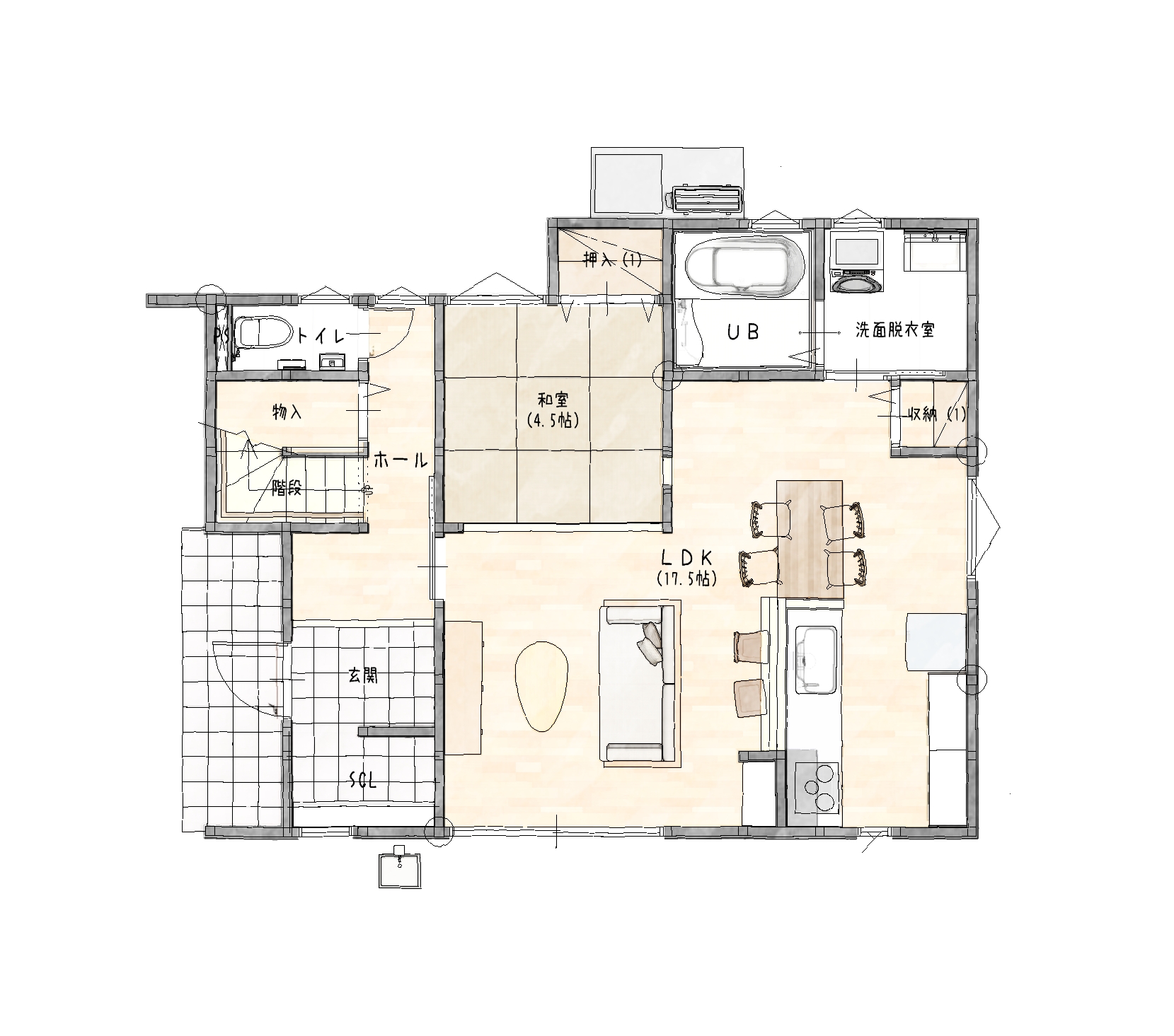 大村市新築建売住宅「OURS沖田3号地」
