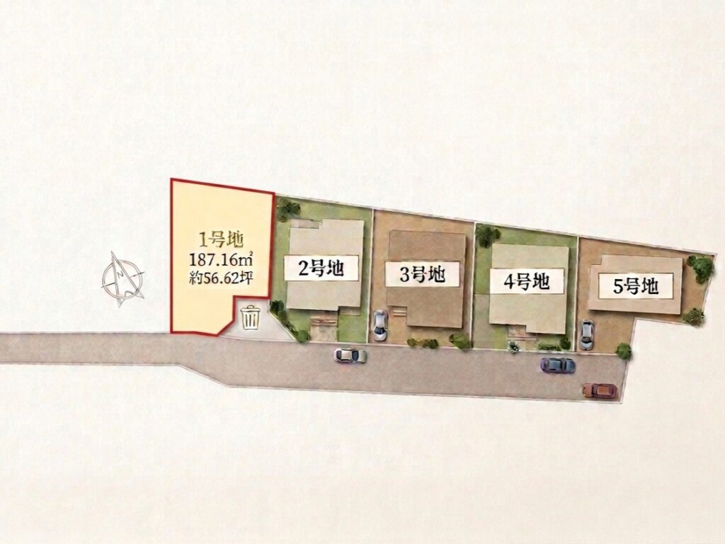 杭出津1号地【建築条件付き土地】