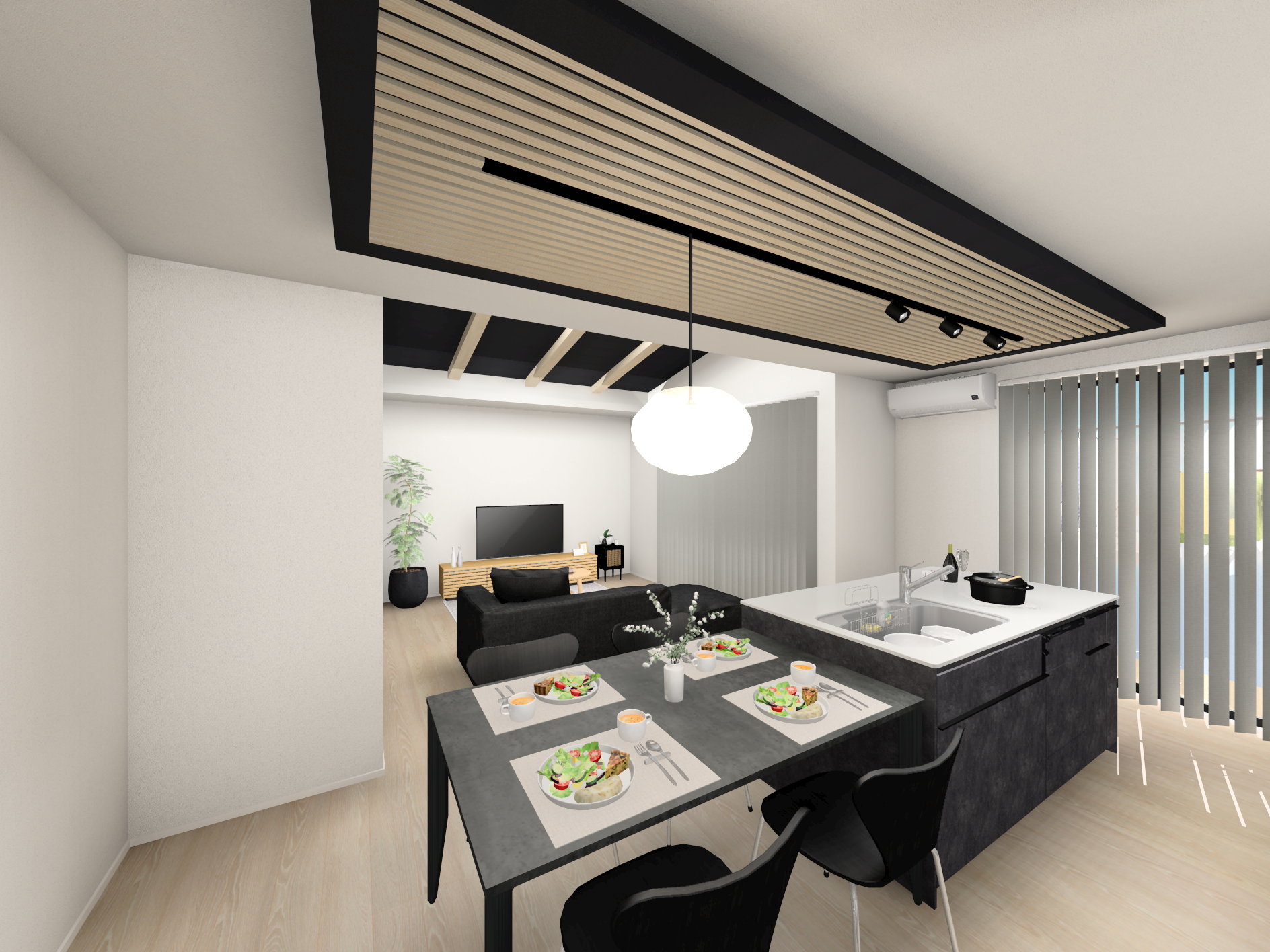 佐賀市新築建売住宅「OURS大和Ⅲ3号地」LDK