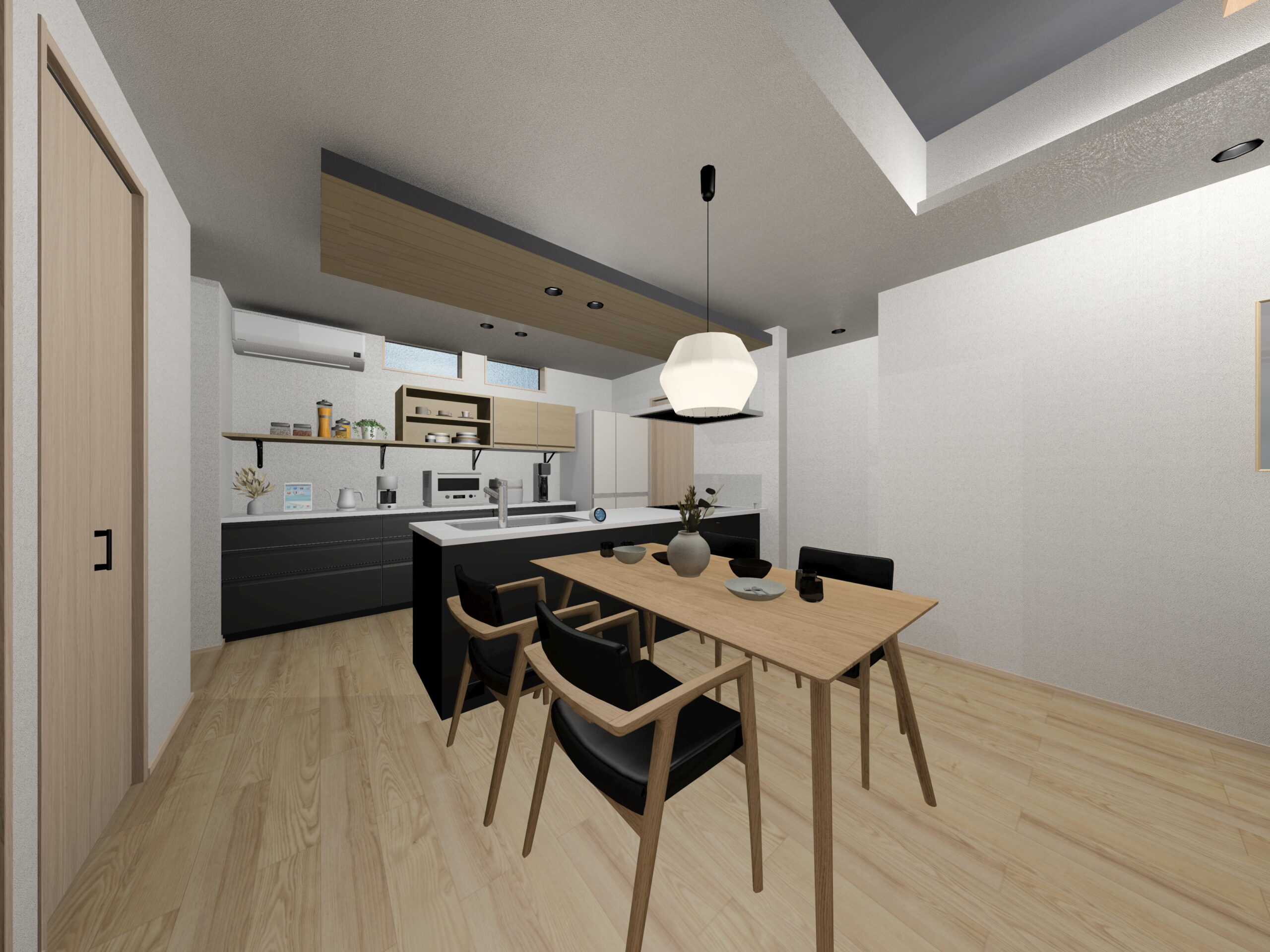 小城市新築建売住宅「OURS桜岡Ⅲ4号地」LDK