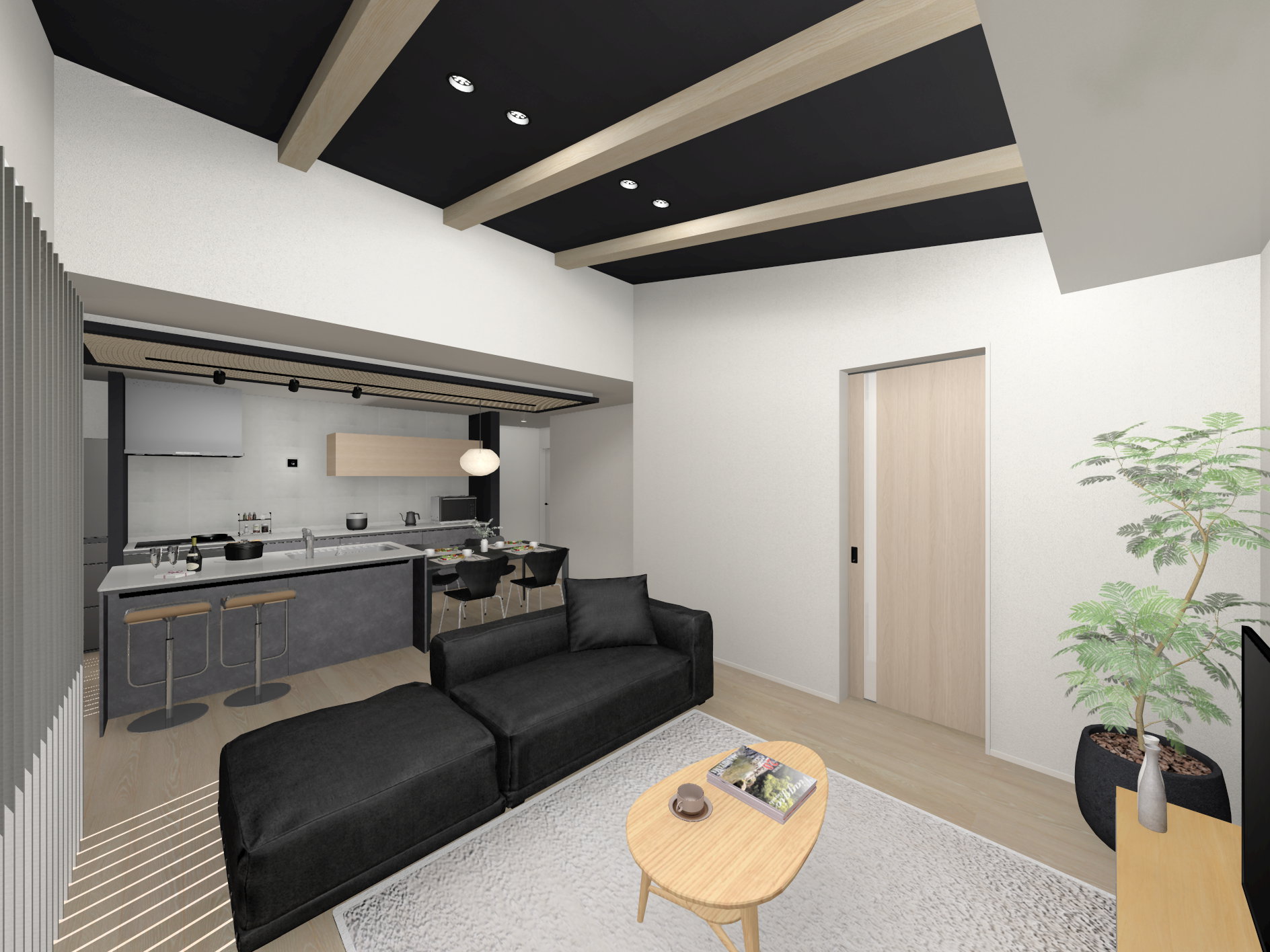 佐賀市新築建売住宅「OURS大和Ⅲ3号地」LDK