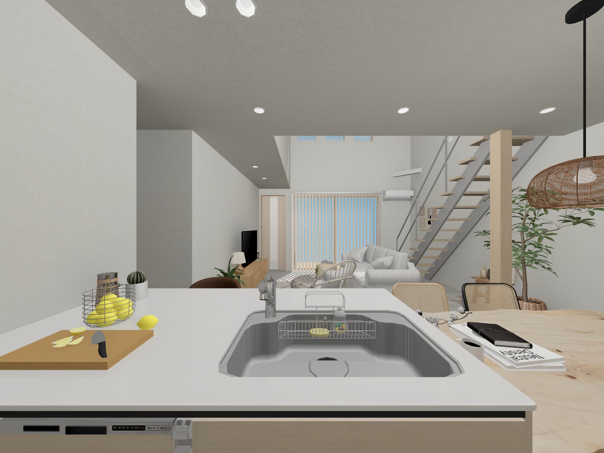 武雄市新築建売住宅「OURS中野Ⅲ1号地」LDK