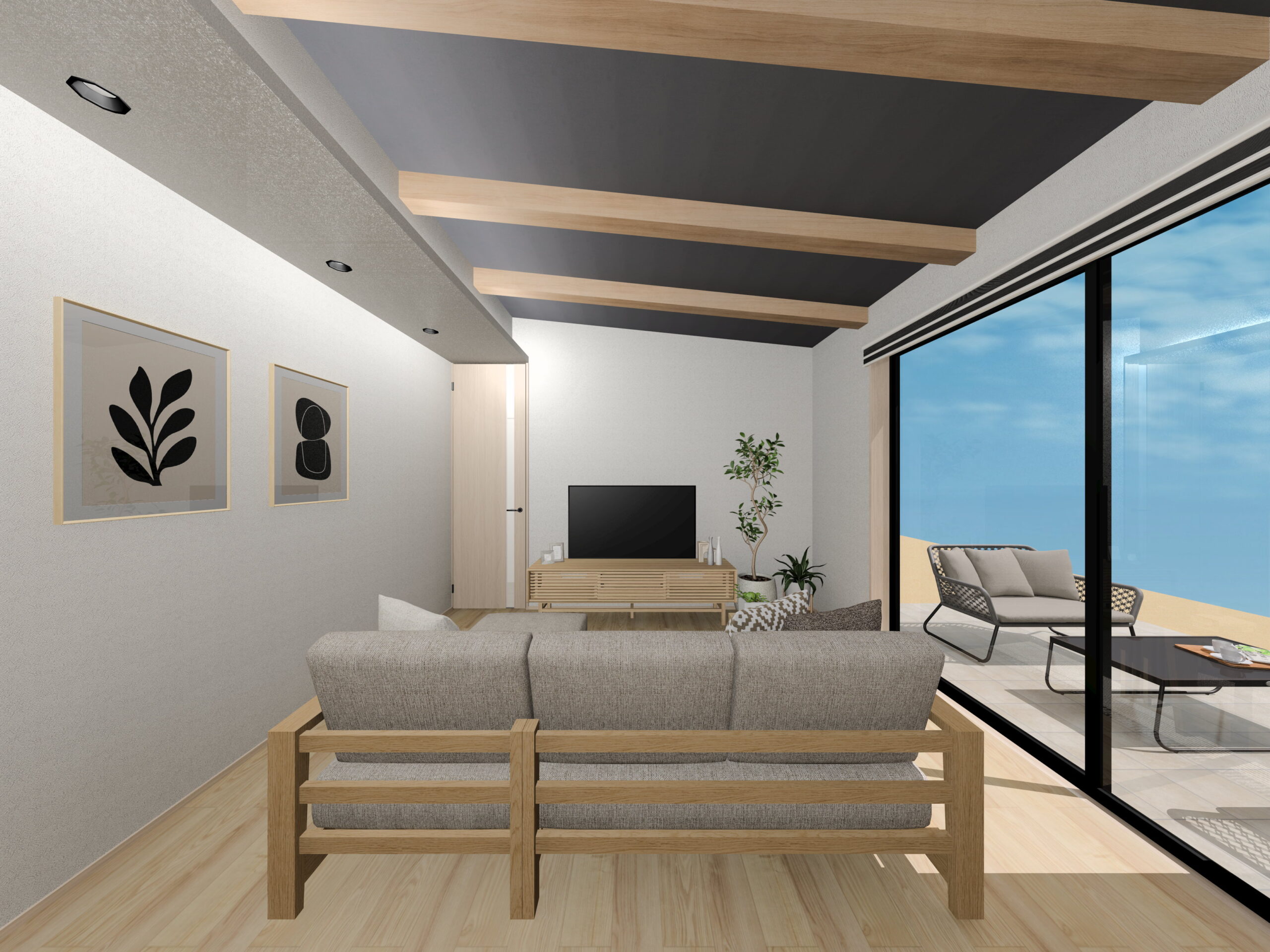 小城市新築建売住宅「OURS桜岡Ⅲ4号地」LDK