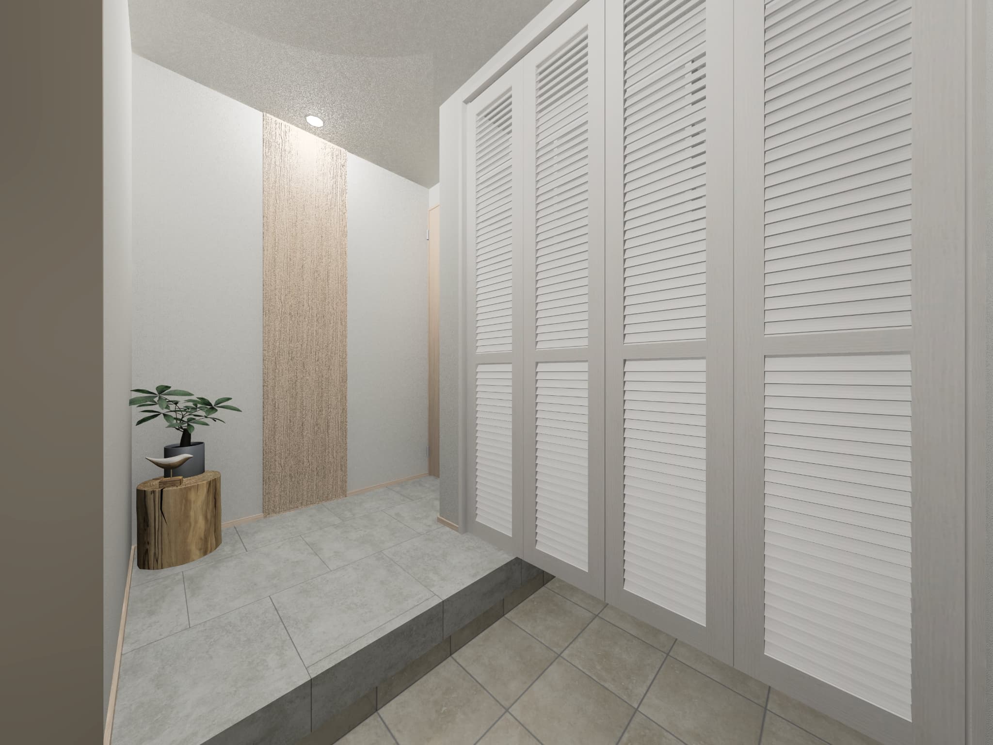 武雄市新築建売住宅「OURS中野Ⅲ1号地」玄関