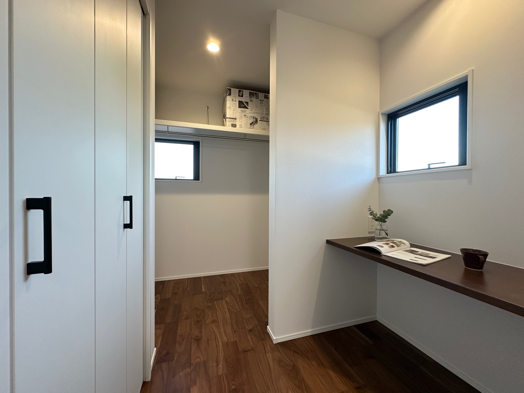 嬉野市新築建売住宅「OURS下野Ⅱ３号地」書斎スペース