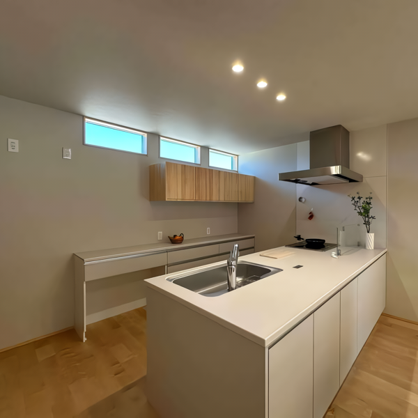 小城市新築建売住宅「OURS桜岡Ⅲ１号地」キッチン