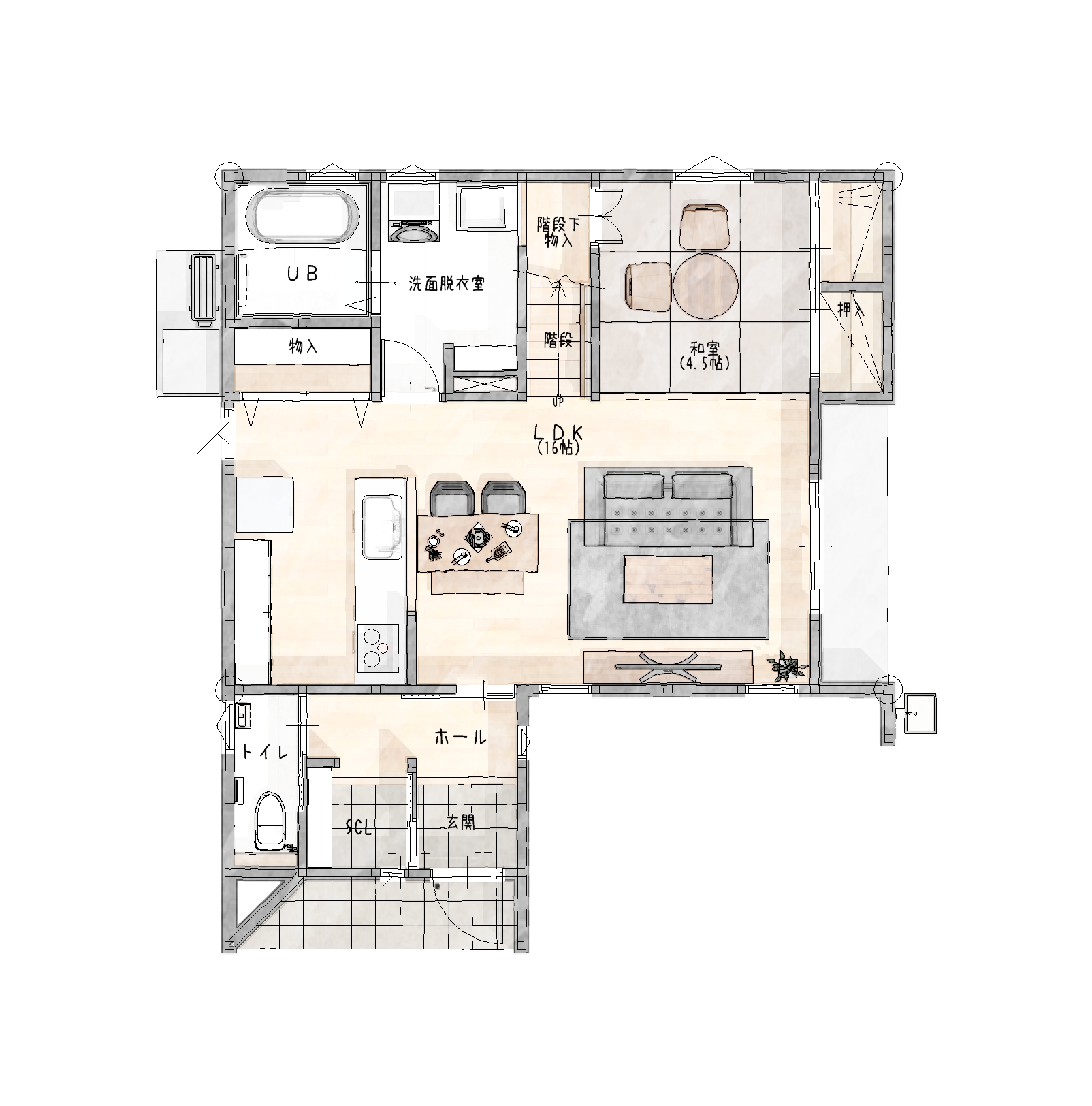 小郡市新築建売住宅『OURS小郡津古Ⅰ⑥』