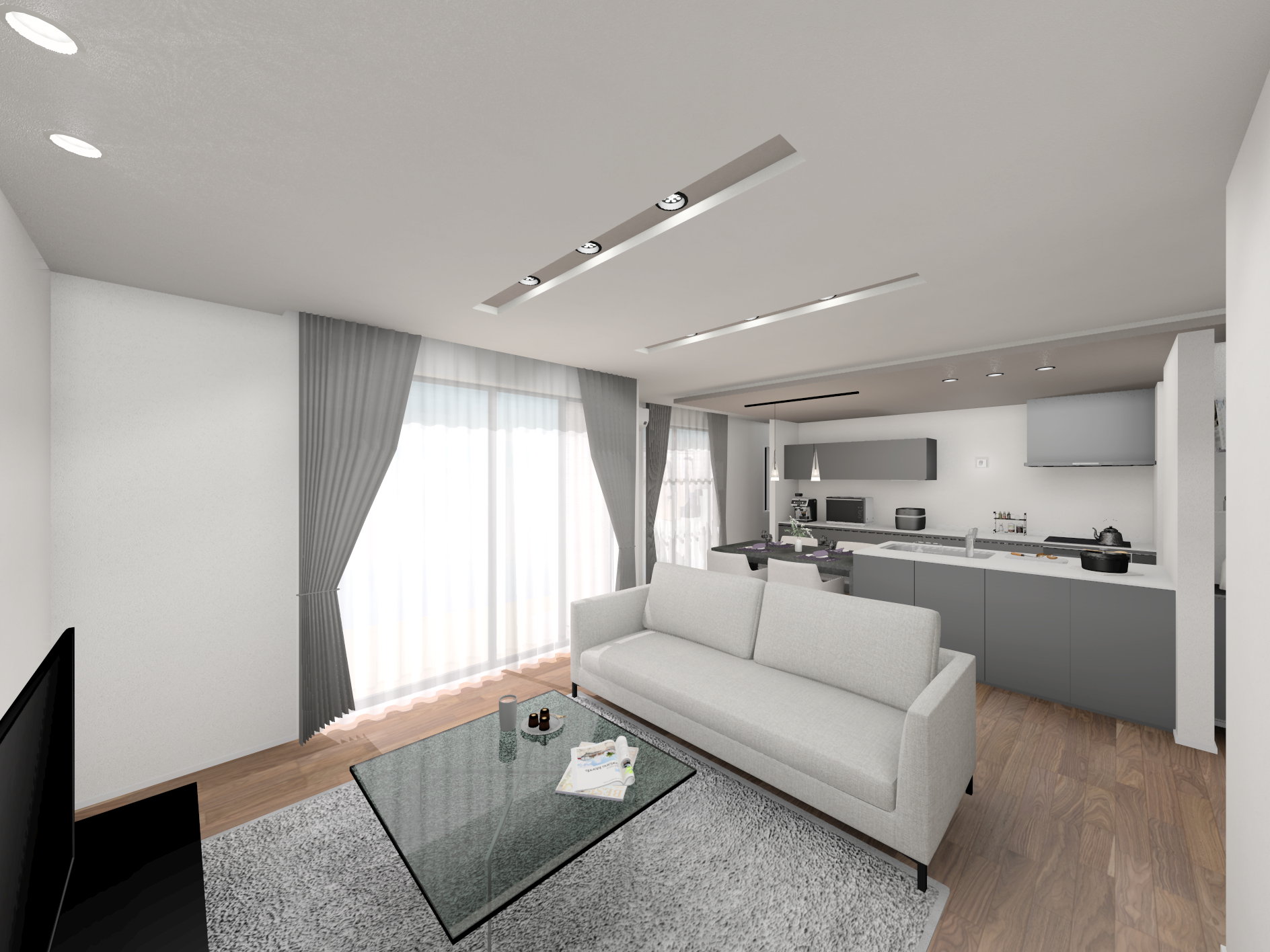 佐賀市新築建売住宅「OURS大和Ⅲ1号地」LDK