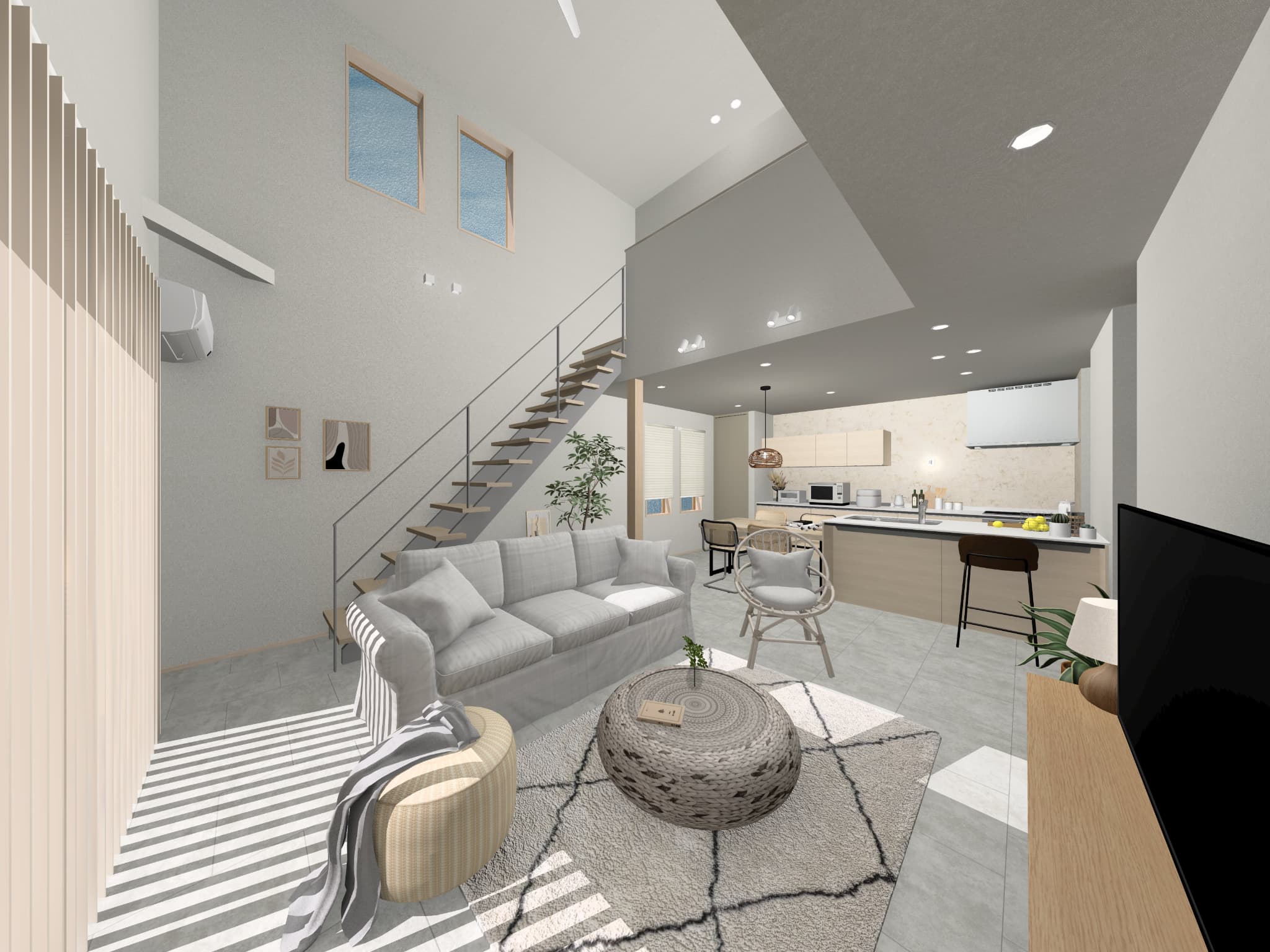 武雄市新築建売住宅「OURS中野Ⅲ1号地」LDK